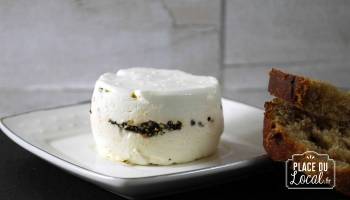 Crottin de Chèvre Frais Poivre